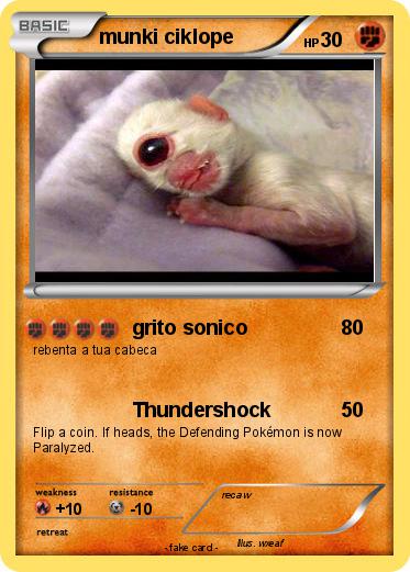 Pokemon munki ciklope