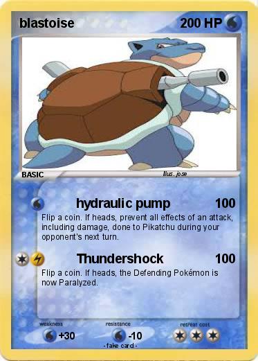 Pokemon blastoise