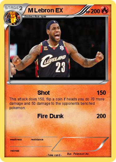 Pokemon M Lebron EX