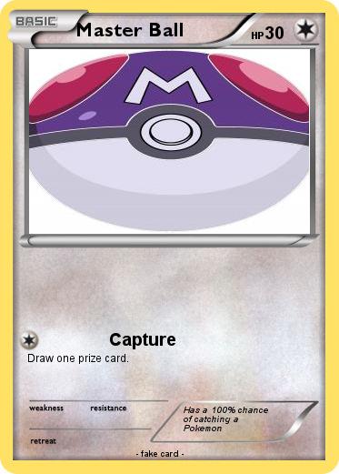 Pokemon Master Ball