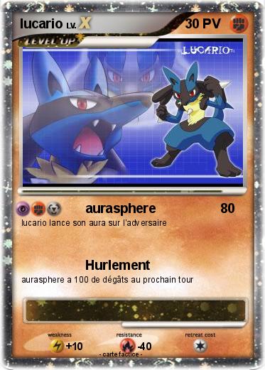 Pokemon lucario