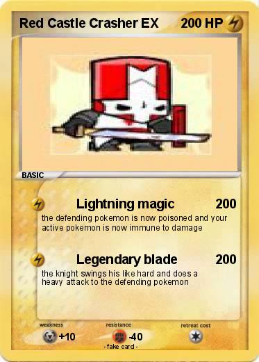 Pokemon Red Castle Crasher EX