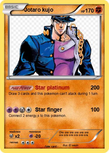 Pokemon Jotaro kujo