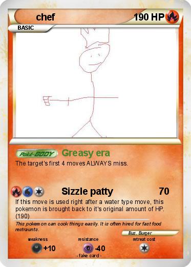Pokemon chef