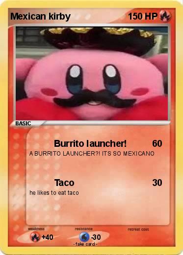 Pokemon Mexican kirby