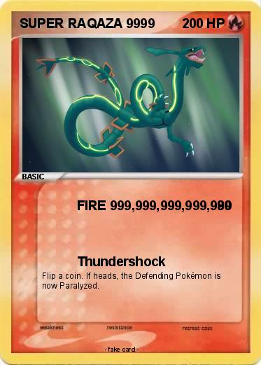 Pokemon SUPER RAQAZA 9999
