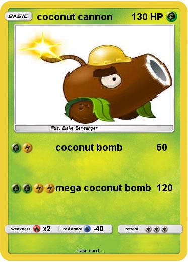 Pokemon coconut cannon