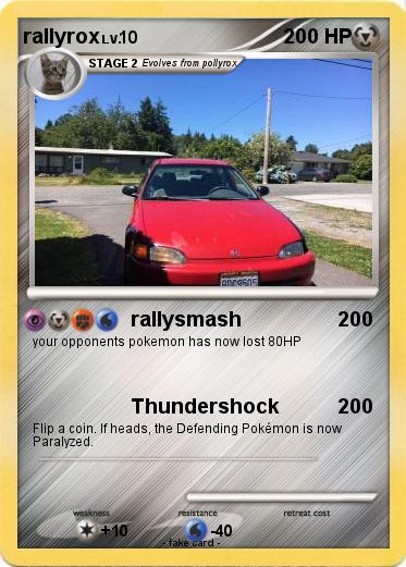 Pokemon rallyrox