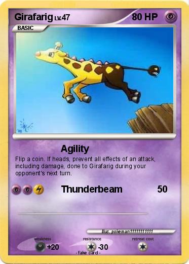Pokemon Girafarig