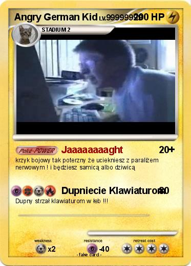 Pokemon Angry German Kid
