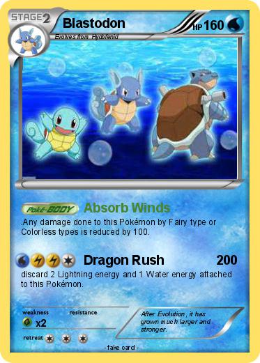 Pokemon Blastodon