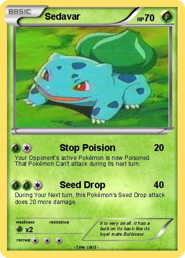 Pokemon Sedavar