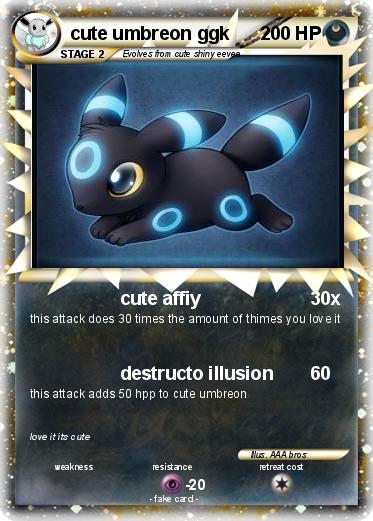 Pokemon cute umbreon ggk