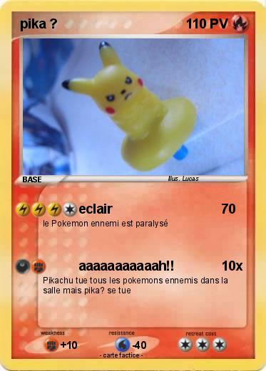 Pokemon pika ?