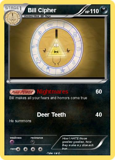 Pokemon Bill Cipher