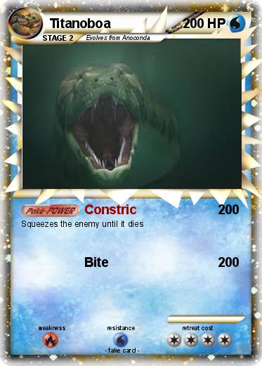 Pokemon Titanoboa
