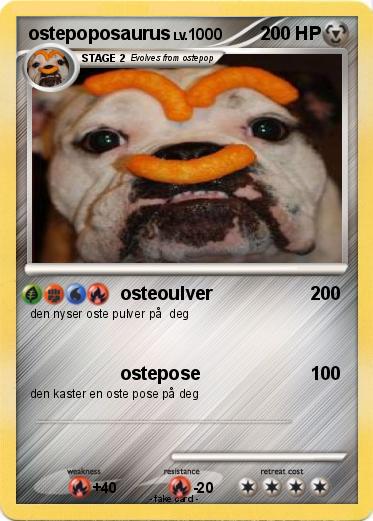 Pokemon ostepoposaurus