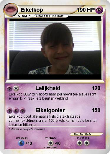 Pokemon Eikelkop
