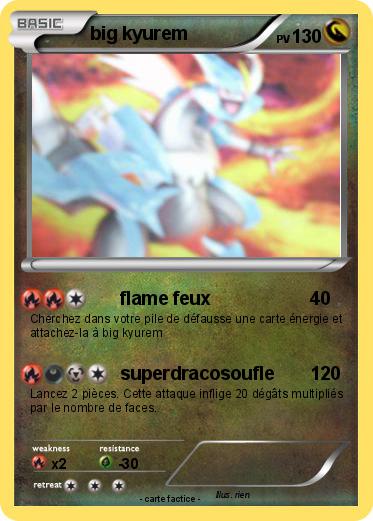 Pokemon big kyurem