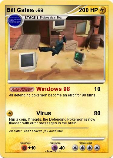 Pokemon Bill Gates