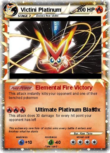 Pokemon Victini Platinum