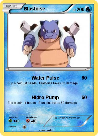 Pokemon Blastoise
