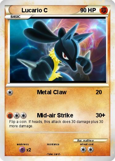 Pokemon Lucario C
