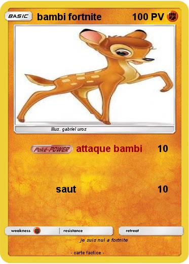 Pokemon bambi fortnite