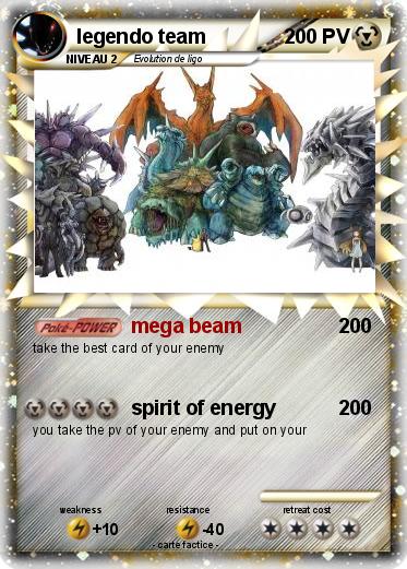 Pokemon legendo team