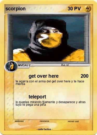 Pokemon scorpion