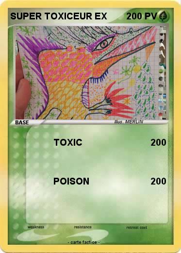 Pokemon SUPER TOXICEUR EX