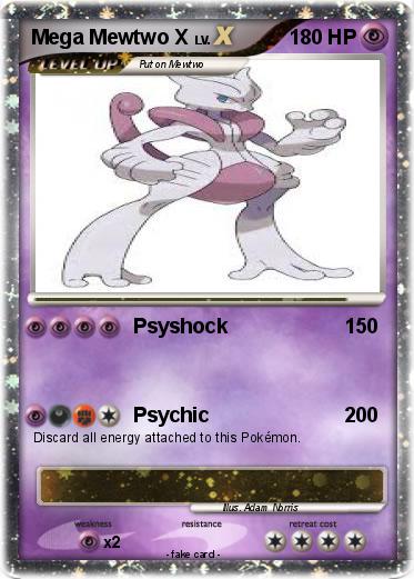 Pokemon Mega Mewtwo X