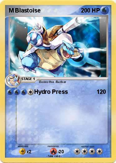 Pokemon M Blastoise