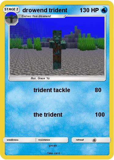 Pokemon drowend trident