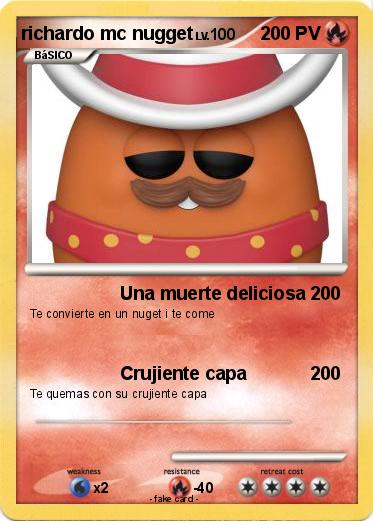 Pokemon richardo mc nugget