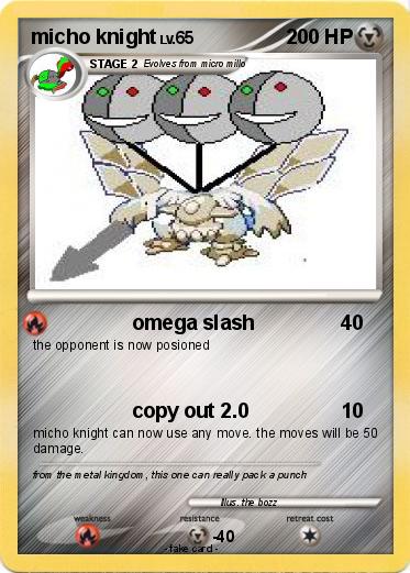 Pokemon micho knight