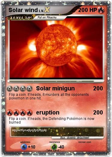 Pokemon Solar wind