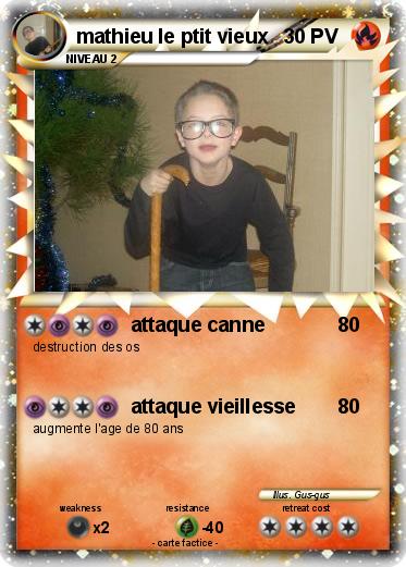 Pokemon mathieu le ptit vieux