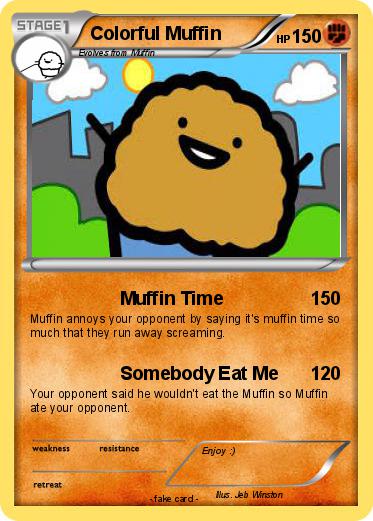 Pokemon Colorful Muffin