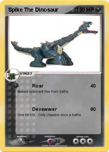 Pokemon Spike The Dinosaur