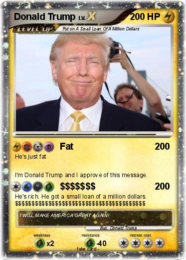 Pokemon Donald Trump
