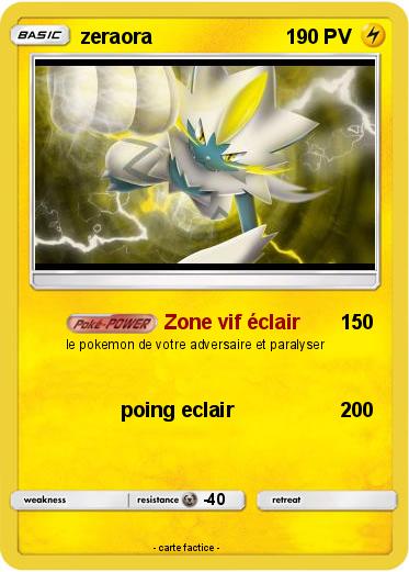 Pokemon zeraora