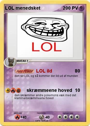 Pokemon LOL menedsket