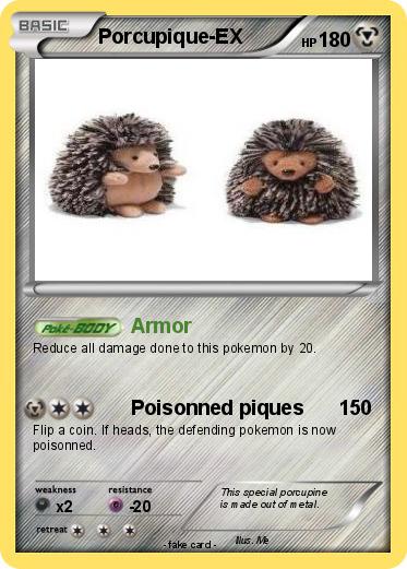 Pokemon Porcupique-EX
