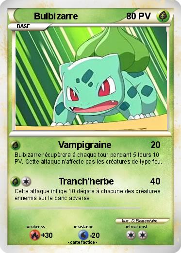 Pokemon Bulbizarre