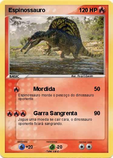 Pokemon Espinossauro