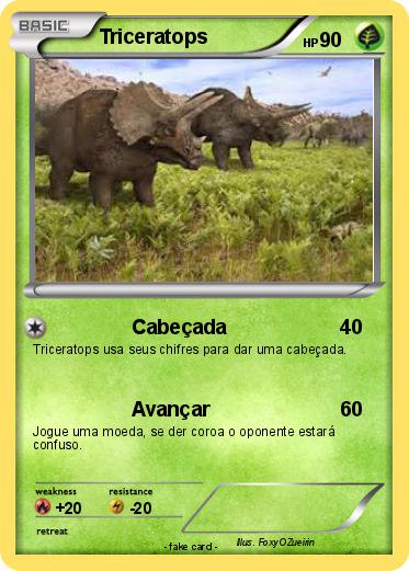 Pokemon Triceratops