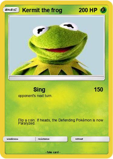 Pokemon Kermit the frog