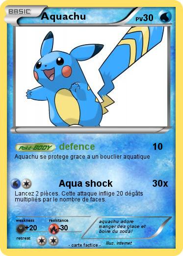 Pokemon Aquachu