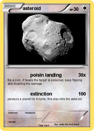 Pokemon asteroid